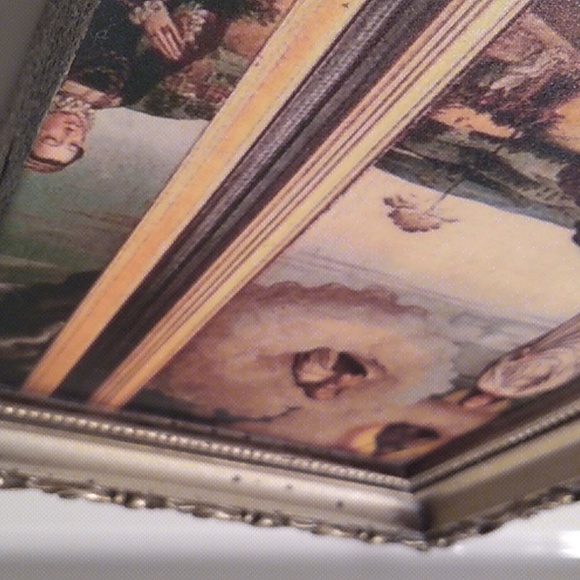 PORTAL *Signed Atlantis Tile, like Sid Dickens. *Rare & Retired Jesus wall art - Picture 5 of 16